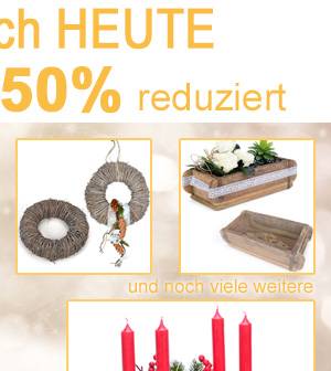 50% Angebote