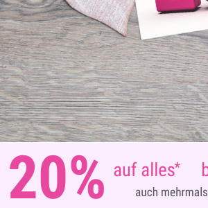 20% auf alles