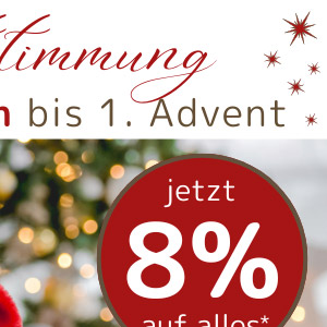 8 Wochen bis 1. Advent