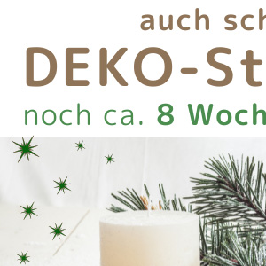 8 Wochen bis 1. Advent