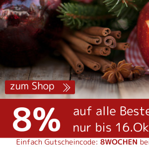 8 Wochen bis 1. Advent