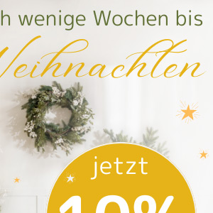 6 Wochen bis Weihnachten