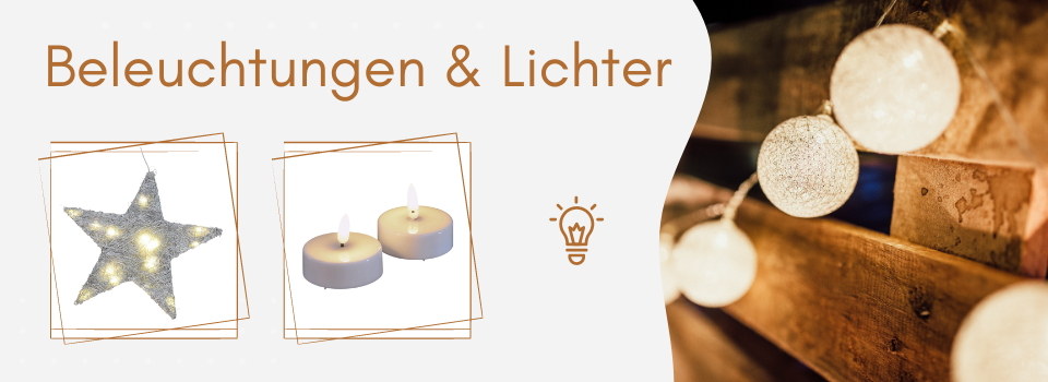Beleuchtungen & Lichter im kaufen Baumann - Shop Creative online