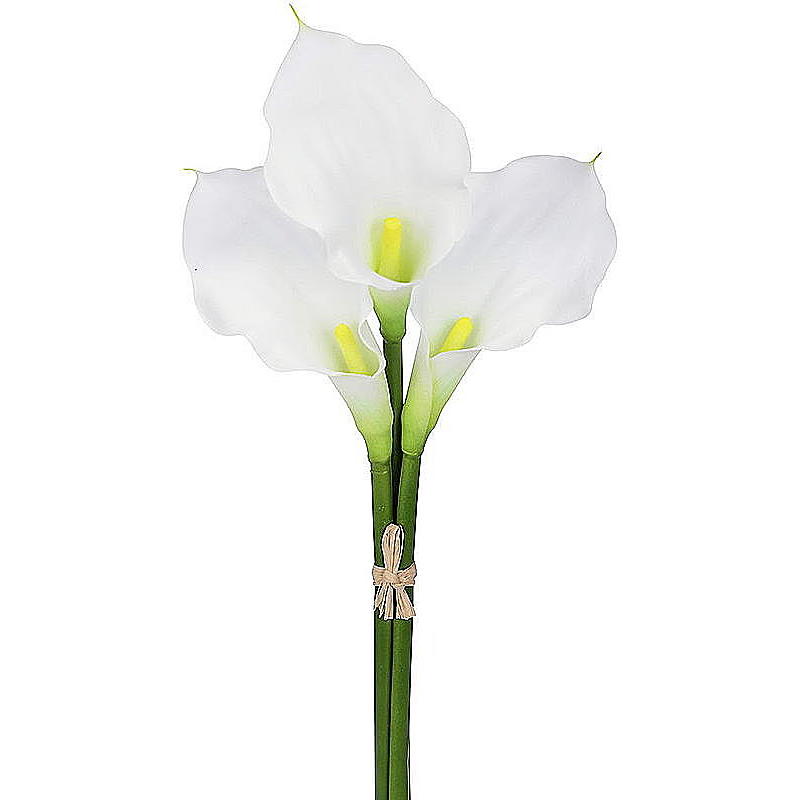 Callabund, Calla, Seidenblumen, Kunstblumen, knstliche Calla