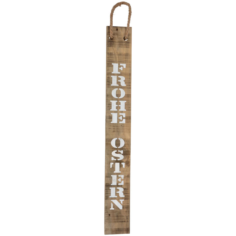 Holzschild Antik Frohe Ostern Schriftzug Ostern Osterdeko Schild Gunstig Online Bestellen