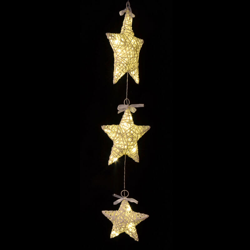 LED Dekohänger Sterne, online beleuchtet, Stern bestellen Weihnachtsdeko Dekorationsbeleuchtung günstig Sterne