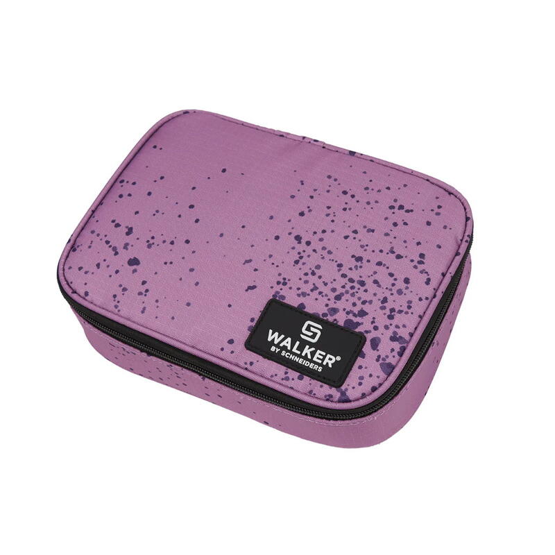 Walker Pencil Box Large, Mppchen- Purple Splash