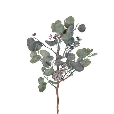 Eukalyptuszweig künstlich, Kunstblume, Blattwerk, Seidenblume,  Blätterzweig, Eukalyptus günstig online bestellen