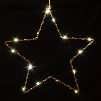 beleuchteter Hängen Türschmuc günstig Stern, Dekostern LEDs, online zum LED-Stern, Metallstern Weihnachtsstern. mit bestellen beleuchtet, Weihnachtsdeko,