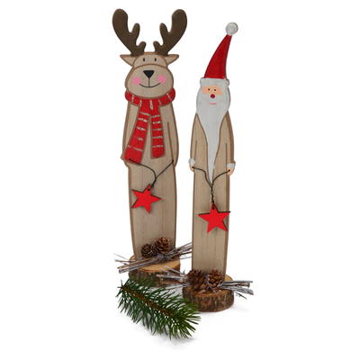 Weihnachtliche Dekofiguren online kaufen - Baumann Creative