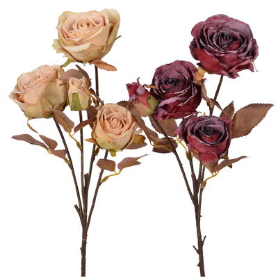 Rose, Kunstblume, günstig Blumenstrauß online bestellen Rosenstrauß künstlich,