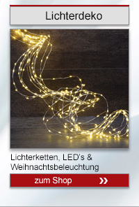 Lichterdeko