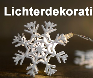 Lichterdeko