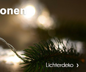 Lichterdeko